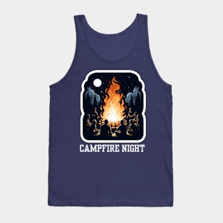 CAMPFIRE NIGHT Tank Top